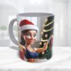 Pack Imagens Tema Fitness De Natal 3d Sublimação Canecas 3d - Image 2