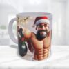 Pack Imagens Tema Fitness De Natal 3d Sublimação Canecas 3d - Image 5